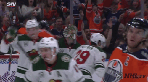 happy ice hockey GIF by NHL