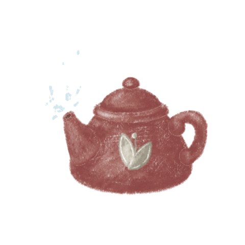 Kekaterina teapot kettle чай чайник Sticker