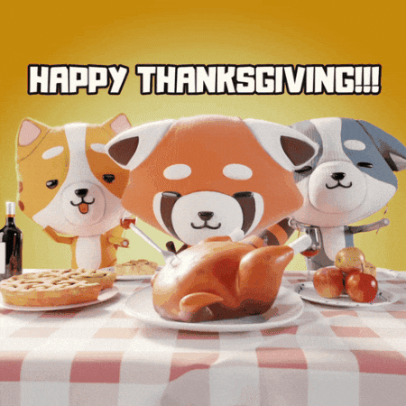 Give Thanks Family GIF by The Plooshies