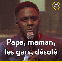 Sorry Stand-Up GIF by Montreux Comedy