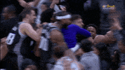 happy lets go GIF by NBA