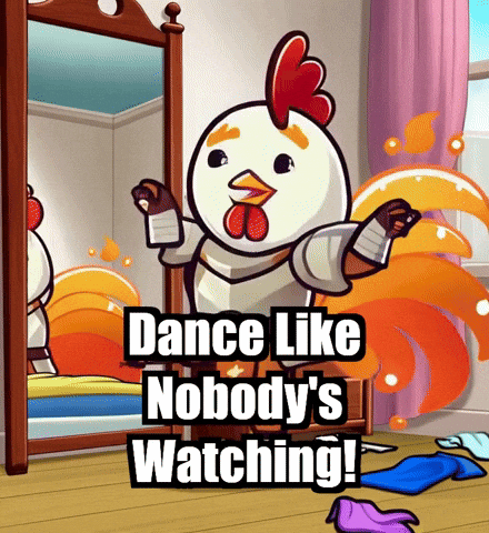 Dance Like Nobodys Watching Social Media Trends GIF by Zorooster