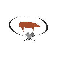 latocineta pig bacon carne parma Sticker