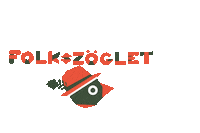 Festival Folk Sticker by Gombaszög