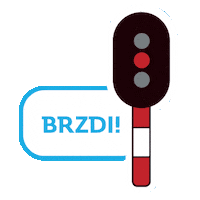 Train Vlak Sticker by České dráhy