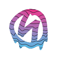 Surfing Malibu Sticker by Kanuk Board Co