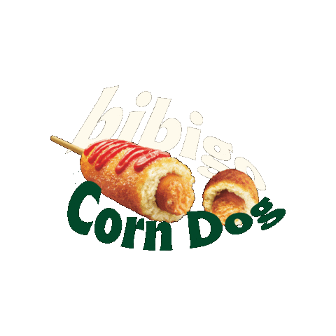 Corn Dog Streetfood Sticker by bibigo UK
