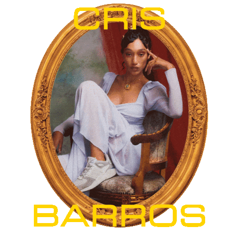 Crisbarros Sticker by CRIS BARROS OFFICIAL