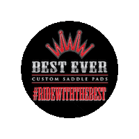 Horse Saddle Sticker by Best Ever Pads