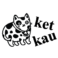karmayoga karma yoga karmayoga cat cow karma komuniti Sticker