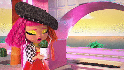 Cat Travel GIF by L.OL. Surprise!