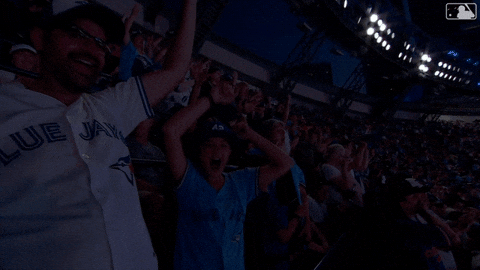 Screaming Blue Jays GIF by Toronto Blue Jays