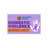 Stalking Domestic Violence Sticker by San Ysidro Health