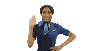 wave hello Sticker by Alaska Airlines