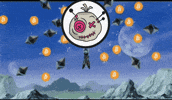 voodootoken meme cryptocurrency coin to the moon GIF