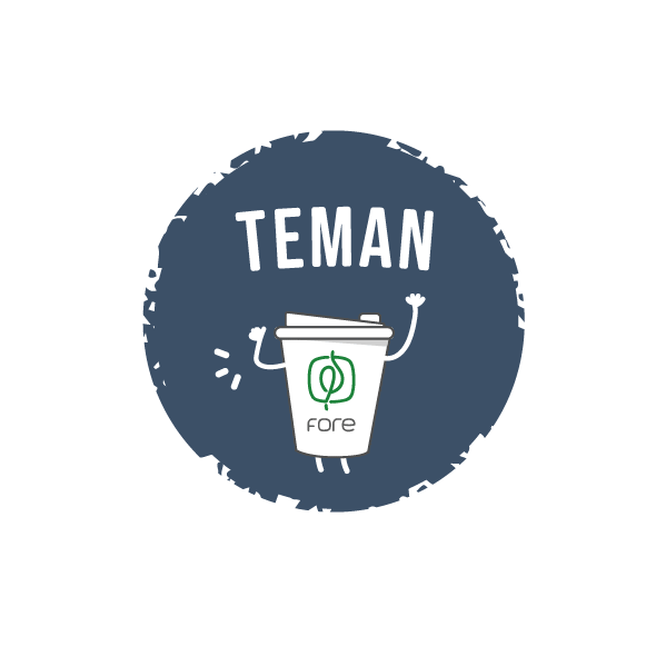 Kopi Sticker by Fore Coffee