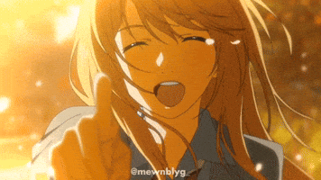 Your Lie In April Anime Girl GIF