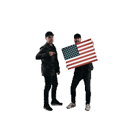 usa Sticker by Nightbreed Records