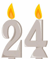 Flickering Twenty-Four GIF