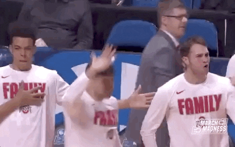 College Basketball Sport GIF by NCAA March Madness