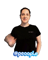 Greetings Hello Sticker by Peoople