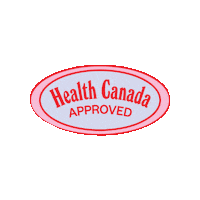 Health Canada Approved Sticker by Dr. Dri's