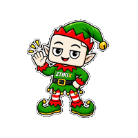 Christmas Spirit Sticker by ZTIKIX