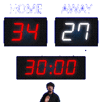 27 Away Sticker