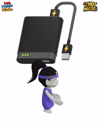 Tech Charging GIF by Zhotcita