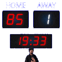 1 Away Sticker