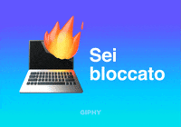 Sei Bloccato GIF by GIPHY Cares
