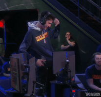 nba 2k league dancing GIF by DIMER