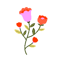 Sheislovedtype flower home flowers weekend Sticker