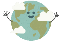 World Earth Sticker