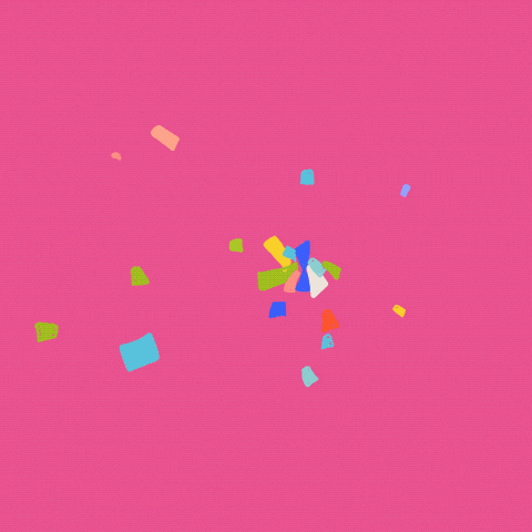 Party Wow GIF by Friederike Olsson - Illustration