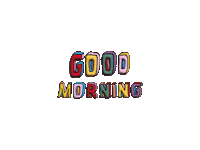 Good Morning Coffee Sticker