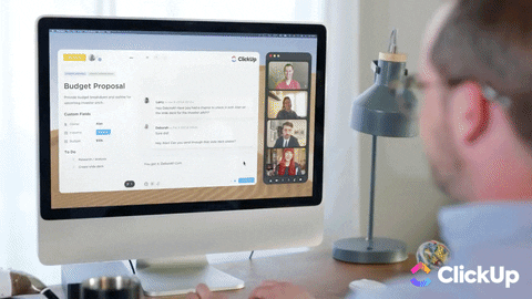 Work Team GIF by ClickUp