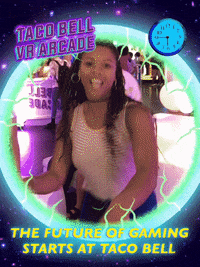 vrarcade GIF by Taco Bell VR Arcade