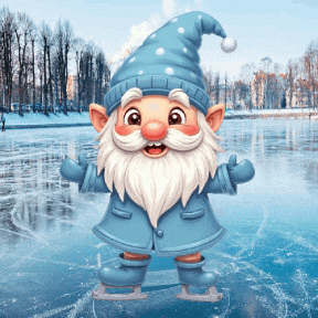 Turning Around Ice Skating GIF