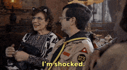 Shocked Caroline Aaron GIF by CBS