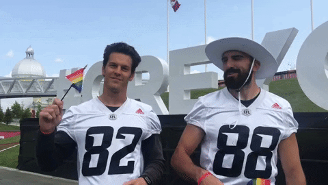 football pride GIF by Ottawa REDBLACKS