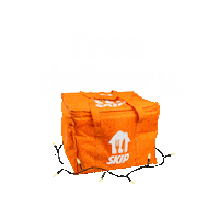 SkipTheDishesCA skipthedishes skip the dishes skip free delivery livraison gratuite skip Sticker