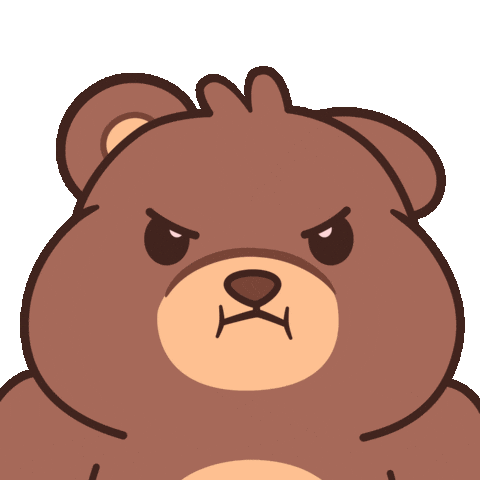 Teddy Bear Omg Sticker by BEARISH