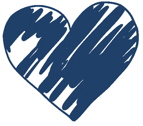 Heart Krot Sticker by Helga Valdis   #krotdagsins