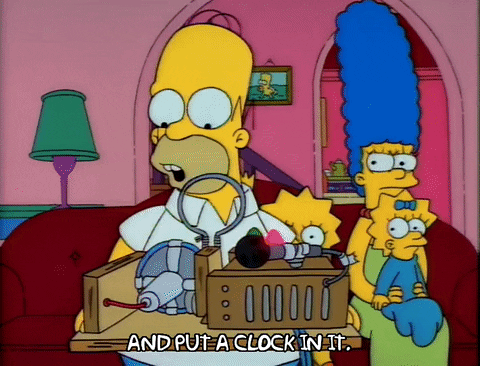 Talking Season 3 GIF by The Simpsons