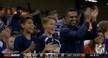 Chicago Bears Applause GIF by NFL
