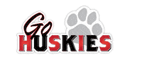 Niu Go Huskies Sticker by Northern Illinois University