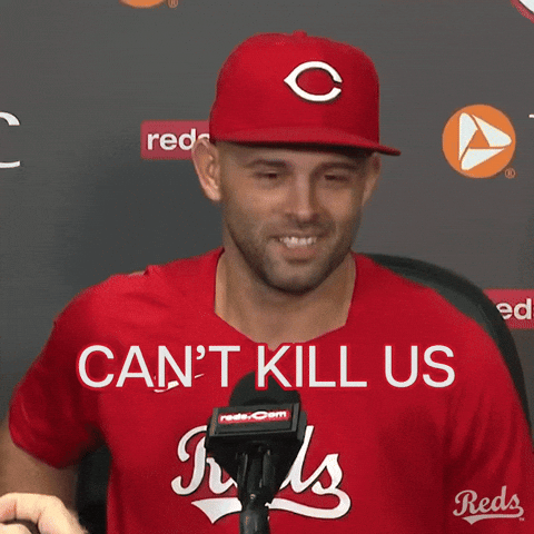 Baseball Mlb GIF by Cincinnati Reds