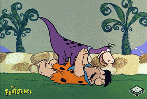 the flintstones love GIF