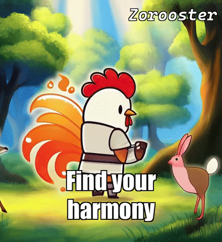 Forest Kindness GIF by Zorooster